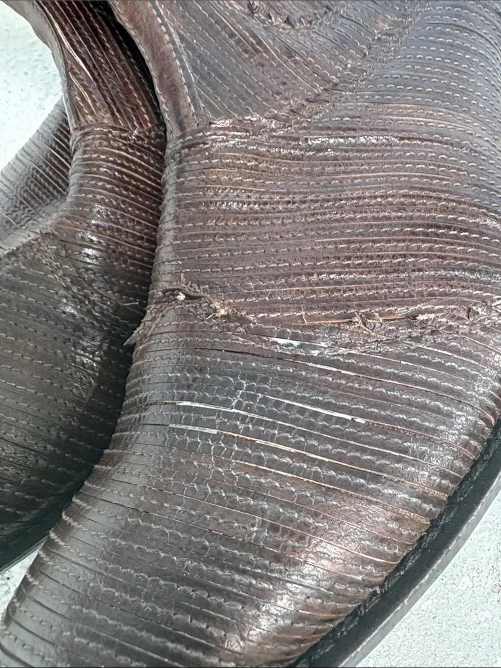 Vintage true religion ankle leather boots